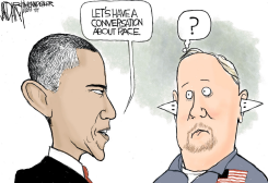 OBAMA'S CONVERSATION ON RACE by Jeff Darcy