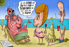 SUSAN BOYLE SUPPORTS THE UNITED KINGDOM by Brian Adcock