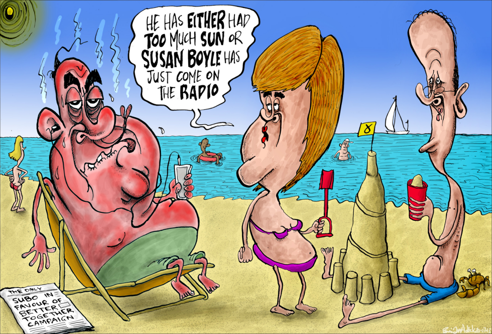Susan Boyle Supports the United Kingdom