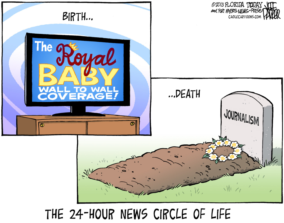 ROYAL BABY MEDIA COVERAGE  by Jeff Parker