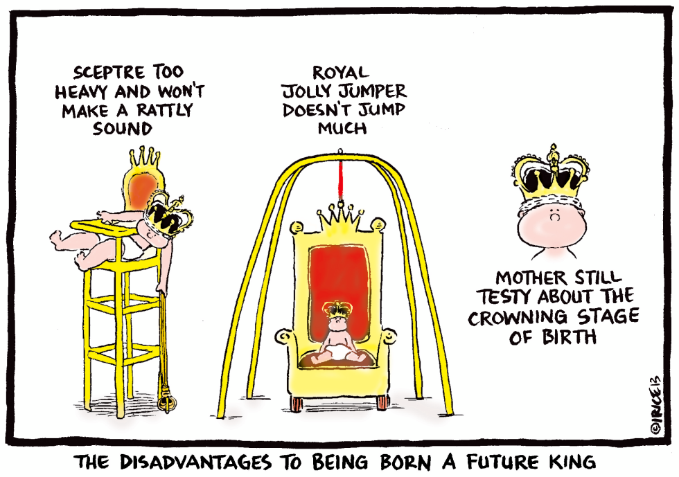 Disadvantages of a future king