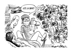 ITS A BOY by Zapiro