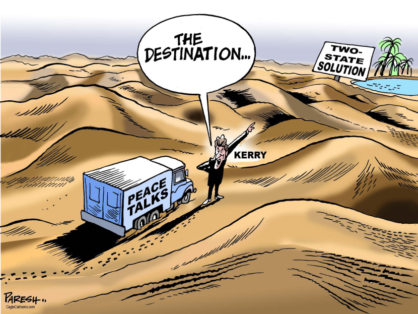 Resuming peace talks COLOR