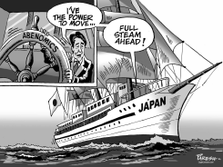 SHINZO ABE POWERFUL by Paresh Nath