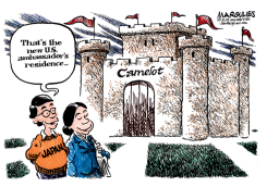 CAROLINE KENNEDY US AMBASSADOR TO JAPAN by Jimmy Margulies