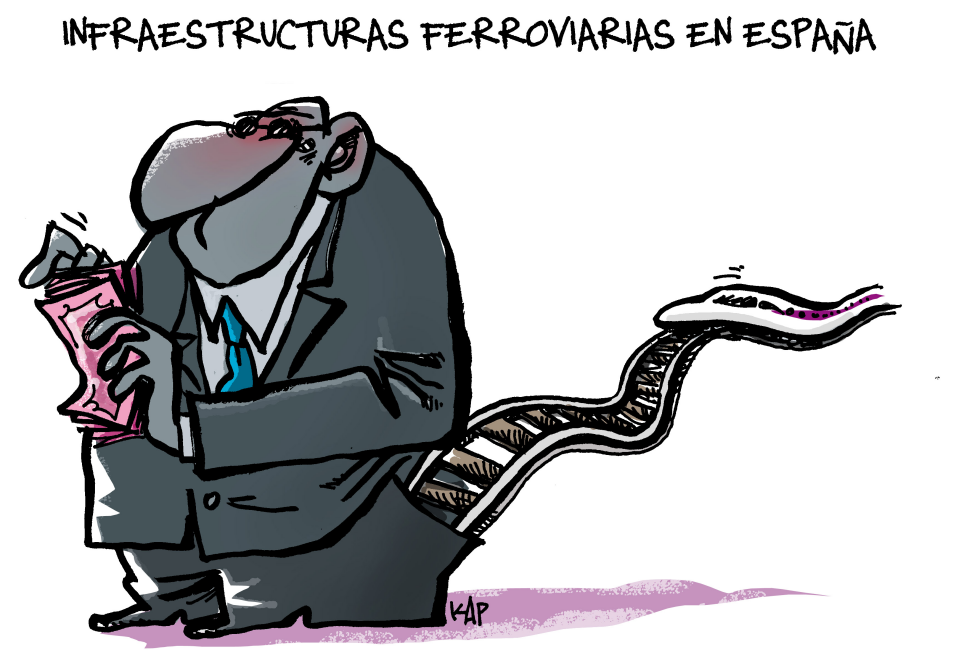 infraestructur- as ferroviarias en españa