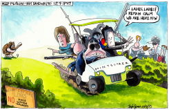MEN ONLY GOLF CLUBS BANDWAGON by Iain Green