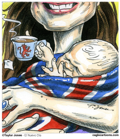 PRINCIPE GEORGE Y SU MAMá  -  by Taylor Jones