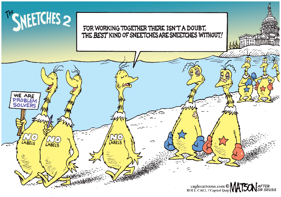 No Labels Politicians Would Fix Broken Government-COLOR