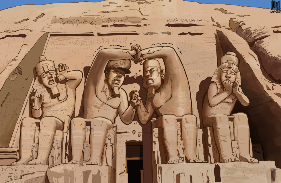 Confrontacion en Egipto