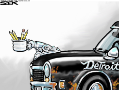 DETROIT DOLDRUMS  by Steve Sack