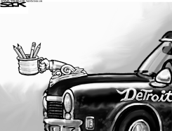 DETROIT DOLDRUMS by Steve Sack
