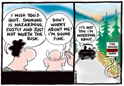 EXTREME FIRE DANGER by Ingrid Rice