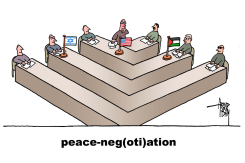 PEACE NEGOTIATIONS by Arend Van Dam