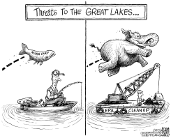 EPA CUTS by Adam Zyglis