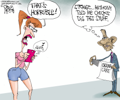OBAMACARE TEXTING  by Gary McCoy