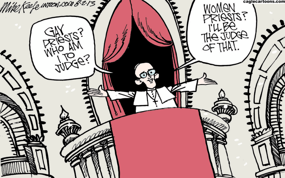 Pope Francis on Gays COLOR