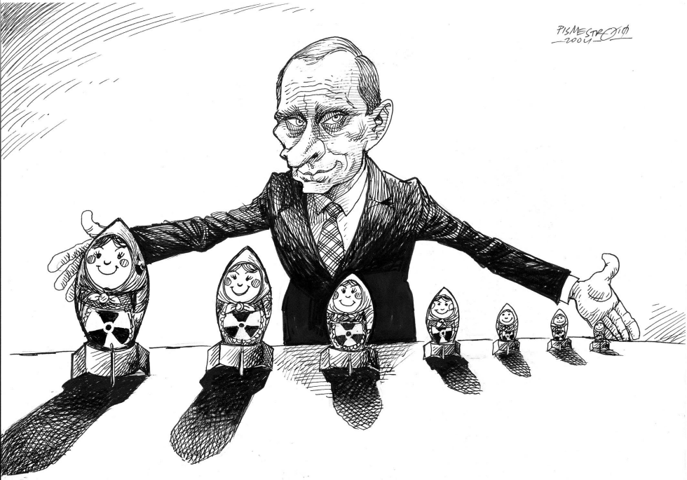 putin with his babushka