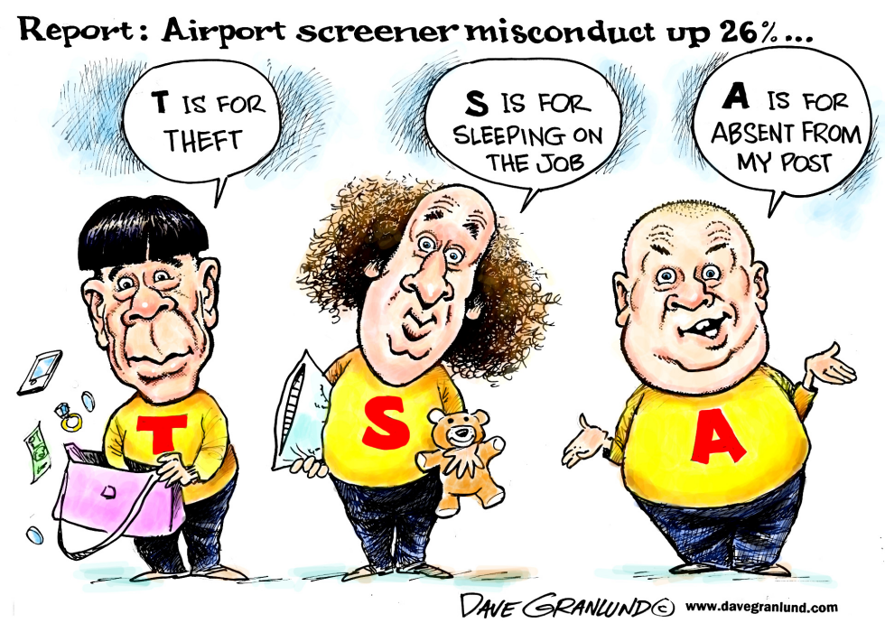 Airport screener misconduct