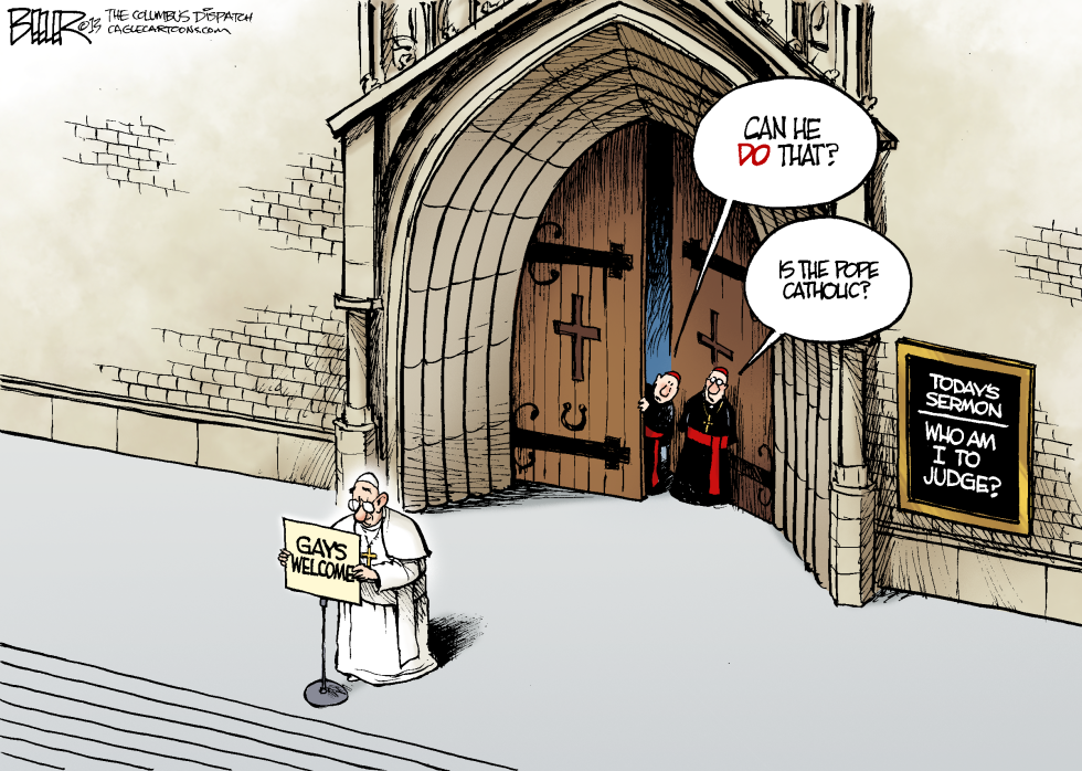 The Pope and Gays COLOR