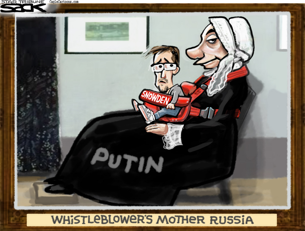  WHISTLER'S LEAKER by Steve Sack