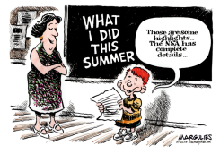 NSA SNOOPING by Jimmy Margulies