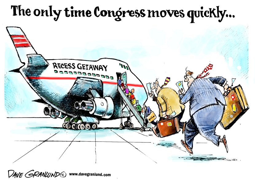 Congress recess