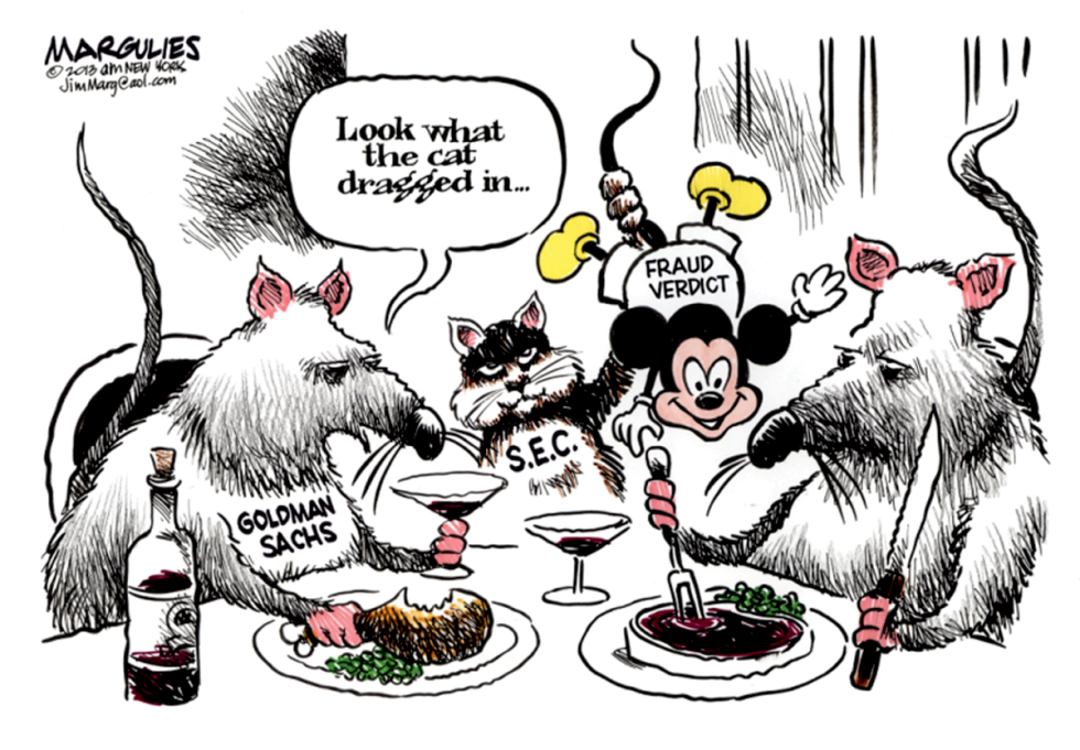 SEC Goldman Sachs Fraud Verdict color