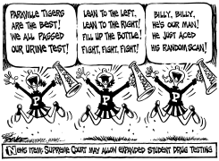 STUDENT DRUG TEST CHEER by John Trever