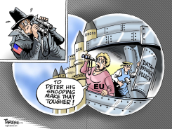 US, EU ON SNOOPING  by Paresh Nath
