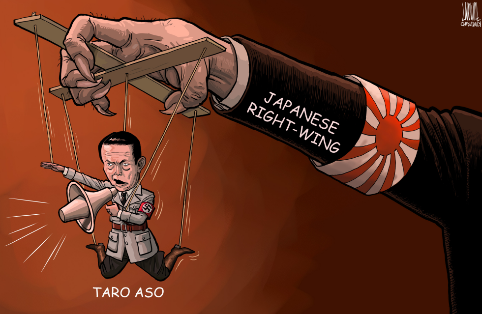 Chinese View of Japanese Deputy Prime Minister Taro Aso