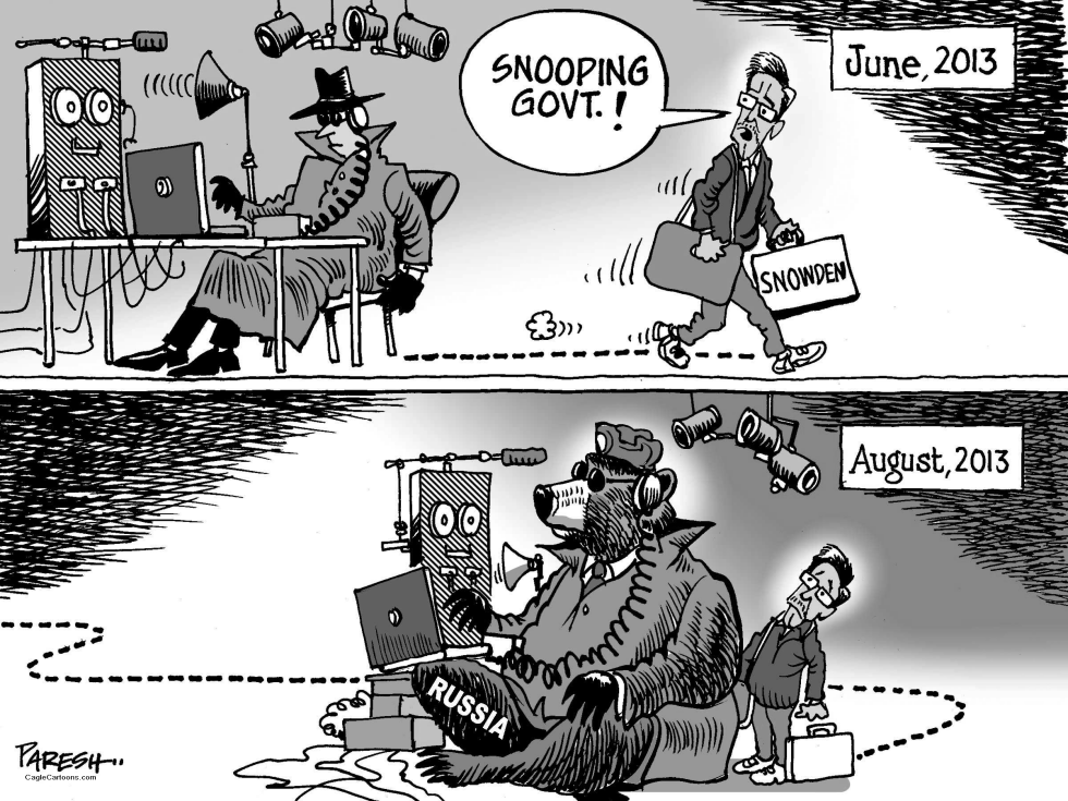 Snowden's journey
