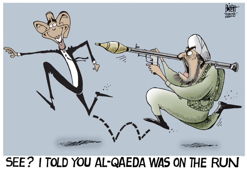 AL-QAEDA ON THE RUN, COLOR