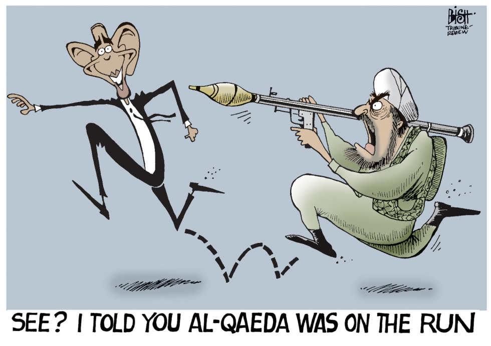 AL-QAEDA ON THE RUN, COLOR