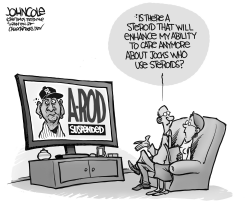 A-ROD  WHO CARES BW by John Cole