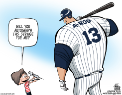 A-ROD MEMORABILIA  by Jeff Parker