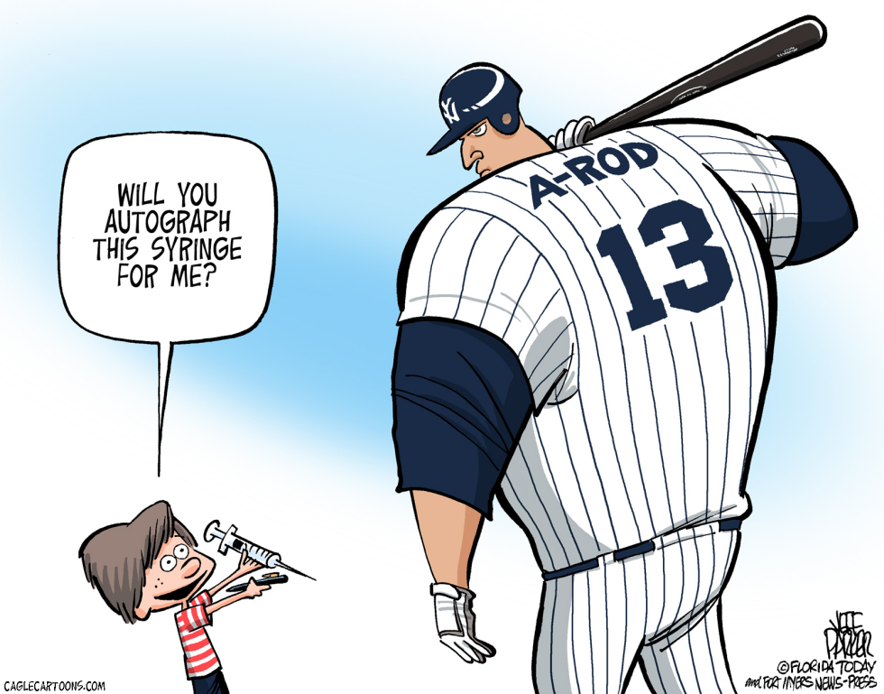  A-ROD MEMORABILIA by Jeff Parker