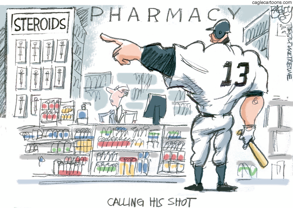  BASEBALL BLUES by Pat Bagley