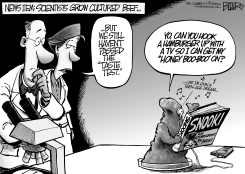 PETRI DISH BEEF by Nate Beeler