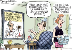 CULTURED BEEF/STEROIDS by Joe Heller