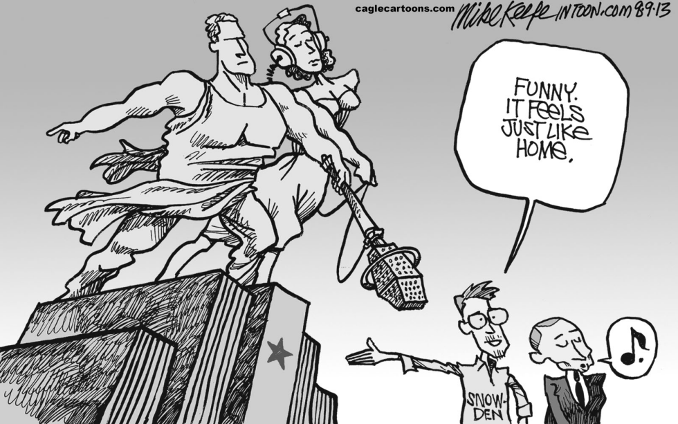 Snowden in Russia