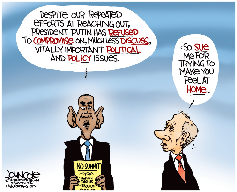 Obama and Putin COLOR