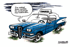 CONGRESSIONAL RECESS  by Jimmy Margulies