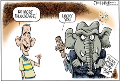 BLOCKAGE by Joe Heller