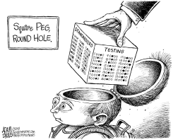 COMMON CORE by Adam Zyglis