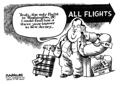 CHRISTIE AND THE WHITE HOUSE by Jimmy Margulies