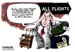 CHRISTIE AND THE WHITE HOUSE  by Jimmy Margulies