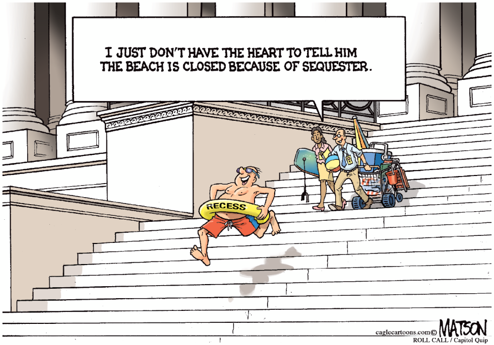 Congress Goes on Summer Recess-COLOR
