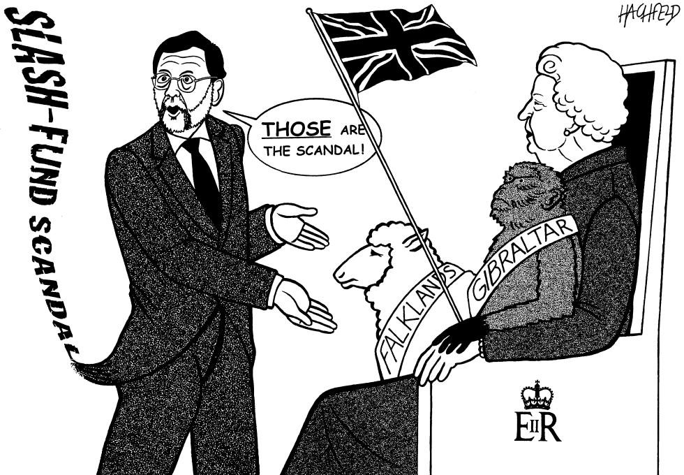Rajoy, Queen and friends