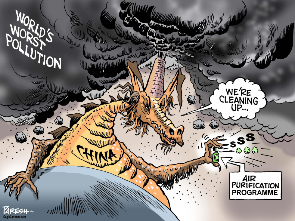  CHINA, THE POLLUTER by Paresh Nath